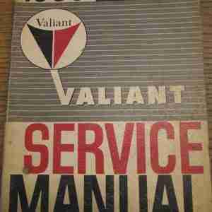 1960 Valiant Service Manual