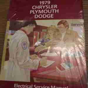 1979 Service Manual Set Chassis-Body & Electrical