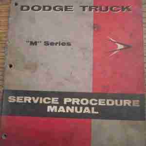 1959 Dodge Truck Service Manual